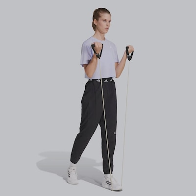 Camiseta Cropped adidas Essentials - Feminina - Foto 3