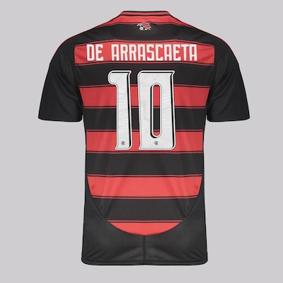 Camisa do Flamengo I 2025 10 De Arrascaeta adidas - Masculina - Foto 1