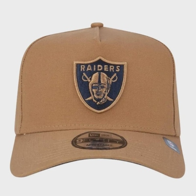 Boné New Era 940 A-Frame Las Vegas Raiders Khaki - Strapback - Adulto - Foto 2
