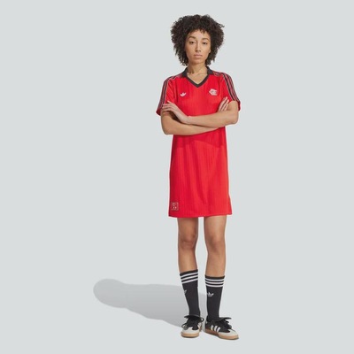 Vestido do Flamengo Icon Dress adidas - Adulto - Foto 6