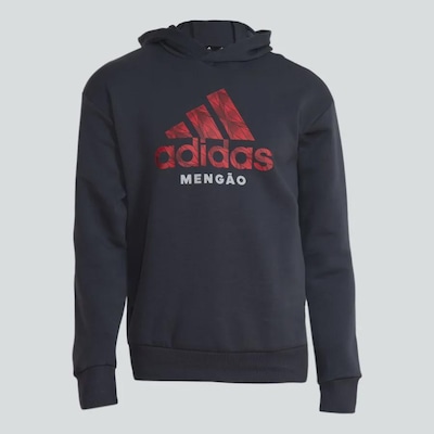 Blusão de Moletom do Flamengo Szn Dkhd adidas - Masculino - Foto 2