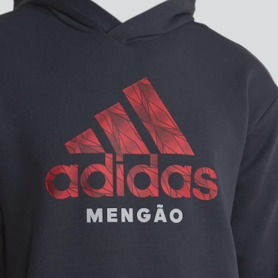 Blusão de Moletom do Flamengo Szn Dkhd adidas - Masculino - Foto 4