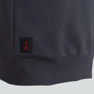Blusão de Moletom do Flamengo Szn Dkhd adidas - Masculino - Foto 5