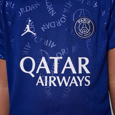 Camisa Paris Saint-Germain Academy Pro Nike - Infantil - Foto 6