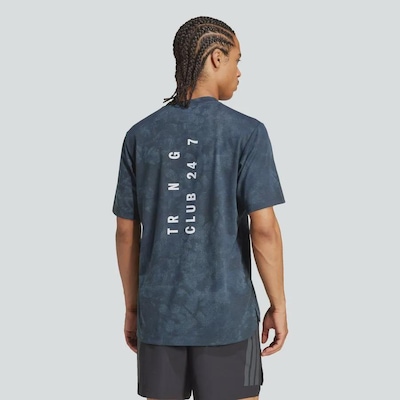 Camiseta adidas Power AOP Tee - Masculina - Foto 4