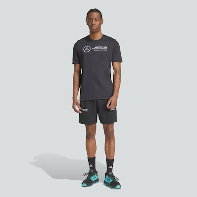 Camiseta adidas Mercedes Amg Petronas Fórmula 1 Team Dna - Masculina - Foto 4