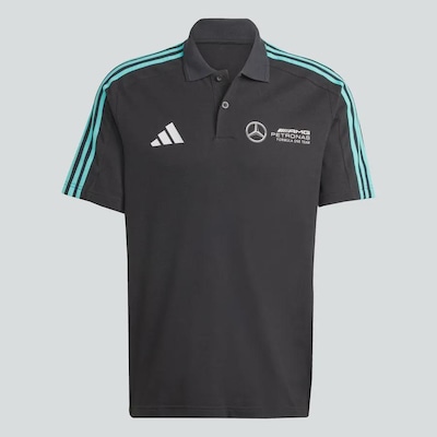 Camisa Polo adidas Mercedes Amg Petronas Fórmula 1 Team Dna - Masculina - Foto 3