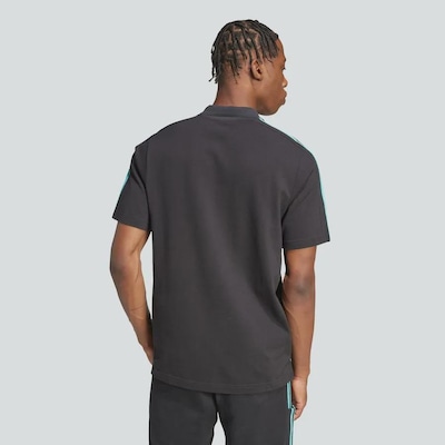 Camisa Polo adidas Mercedes Amg Petronas Fórmula 1 Team Dna - Masculina - Foto 4