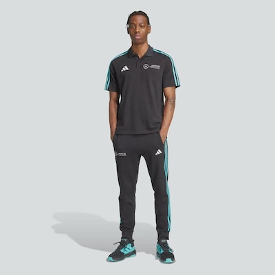 Camisa Polo adidas Mercedes Amg Petronas Fórmula 1 Team Dna - Masculina - Foto 6