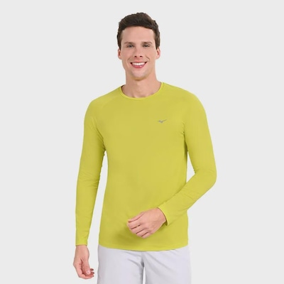Camiseta Manga Longa Mizuno Pro UV +50 Corrida - Masculina - Foto 1