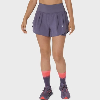 Short Asics Road - Feminino - Foto 1