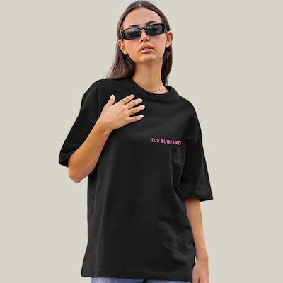 Camiseta Oversized Prime Ice Surfing WSS - Feminina - Foto 1