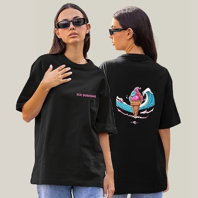 Camiseta Oversized Prime Ice Surfing WSS - Feminina - Foto 2