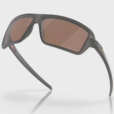Óculos de Sol Unissex Oakley Cables Matte Smoke Prizm Tungsten - Foto 2