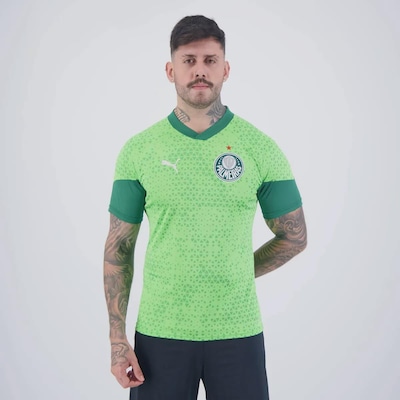 Camisa do Palmeiras Treino 2024 41 Estevão Puma - Masculina - Foto 2