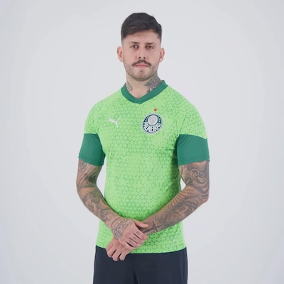Camisa do Palmeiras Treino 2024 41 Estevão Puma - Masculina - Foto 4