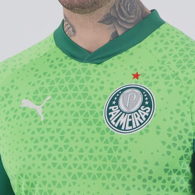 Camisa do Palmeiras Treino 2024 41 Estevão Puma - Masculina - Foto 5