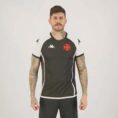 Camisa do Vasco Supporter Basic 11 Coutinho Kappa - Masculina - Foto 2