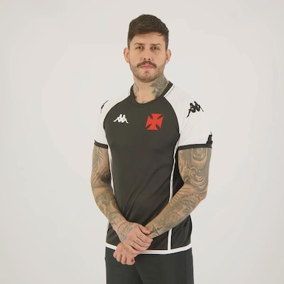 Camisa do Vasco Supporter Basic 11 Coutinho Kappa - Masculina - Foto 4