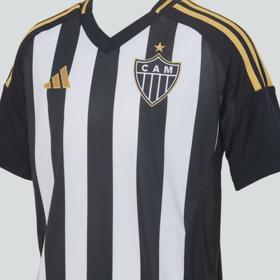 Camisa I do Atlético Mineiro 25/26 adidas - Infantil - Foto 5