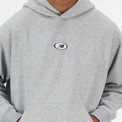 Blusão com Capuz New Balance Hoops - Masculino - Foto 4