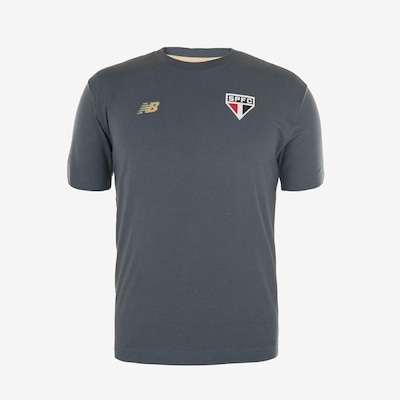 Camisa do São Paulo Viagem Spfc 2025 New Balance - Masculina - Foto 1