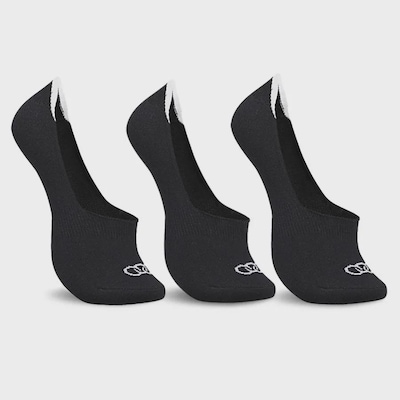 Meia Invisível Olympikus Ultra - 3 Pares - Masculina - Foto 1