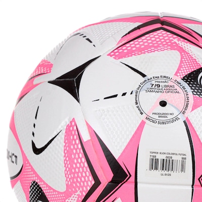 Bola Topper Futsal Slick Colorful - Foto 3