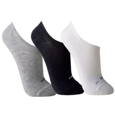 Kit Meias Lupo Au Sport com 3 Pares - Adulto - Foto 1