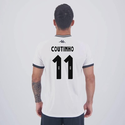 Camisa do Vasco Kappa Supporter New E 11 Coutinho - Masculina - Foto 1