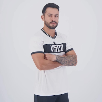 Camisa do Vasco Kappa Supporter New E 11 Coutinho - Masculina - Foto 3