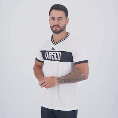 Camisa do Vasco Kappa Supporter New E 11 Coutinho - Masculina - Foto 4