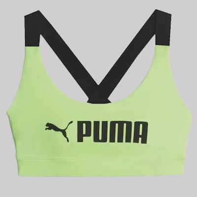 Top Puma Mid Impact - Feminino - Foto 1