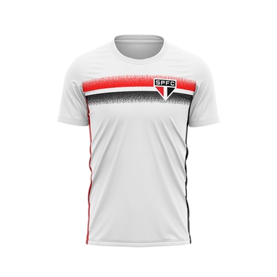 Camisa São Paulo Soil Tricolor Braziline - Masculina - Foto 1