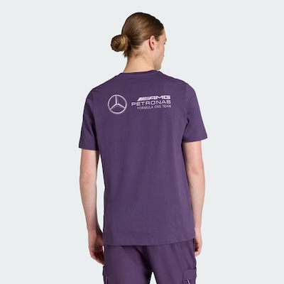 Camiseta Estampada Premium Mercedes AMG Petronas Fórmula 1 Team adidas - Masculina - Foto 3