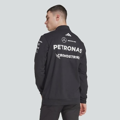Blusão adidas 1/4 zip Mercedes AMG Petronas Formula One Team - Masculino - Foto 4