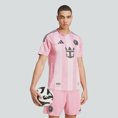 Camisa I Inter Miami CF 25/26 Authentic adidas - Masculina - Foto 5