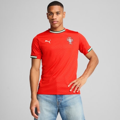 Camisa Portugal 1 2025 Puma - Masculina - Foto 1