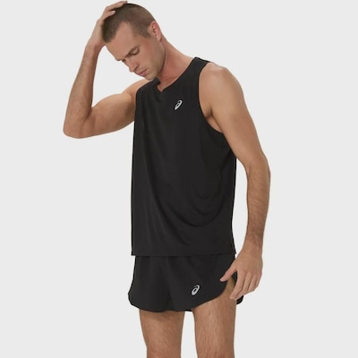 Camiseta Regata Asics Silver - Masculina - Foto 4