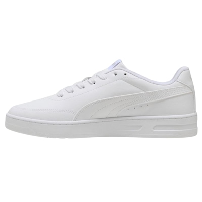 Tênis Puma Court Classic Clean - Masculino - Foto 3