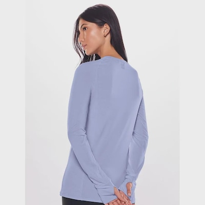 Camiseta Manga Longa Bodyforsure Lisa Essentials - Feminino - Foto 2