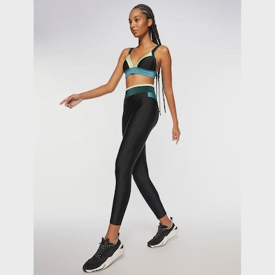 Top Bodyforsure Alça Reta Liso Deep Water - Feminino - Foto 3