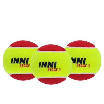 Bola de Tênis Inni Stag3 Pack com 3 Bolas - Foto 1