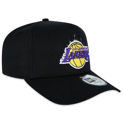 Boné New Era 9forty Aframe Los Angeles Lakers Flame Adulto - Foto 2
