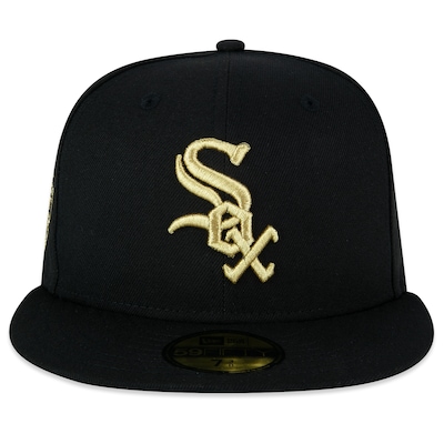 Boné New Era 59fifty Fitted Chicago White Sox World Series Metallic Adulto - Foto 3