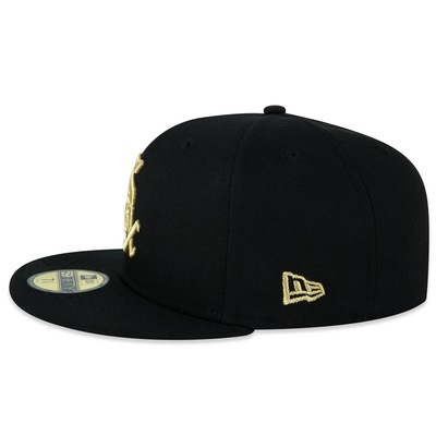 Boné New Era 59fifty Fitted Chicago White Sox World Series Metallic Adulto - Foto 4