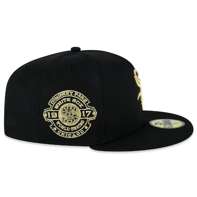 Boné New Era 59fifty Fitted Chicago White Sox World Series Metallic Adulto - Foto 5
