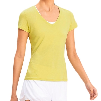 Camiseta Live V Side Action - Feminina - Foto 1