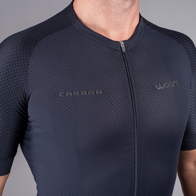 Camisa Woom Ciclismo Carbon Storm - Masculina - Foto 3