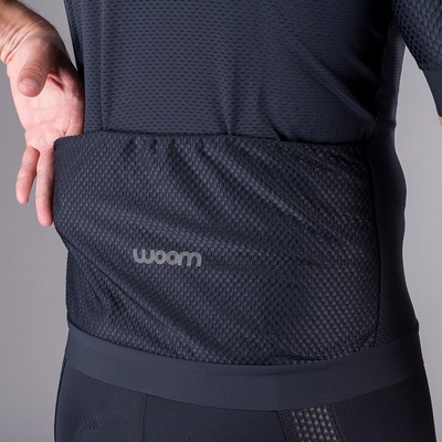 Camisa Woom Ciclismo Carbon Storm - Masculina - Foto 4